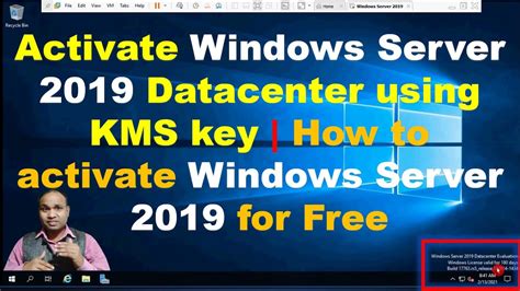 Activate windows server 2019 datacenter